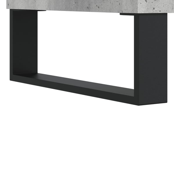 vidaXL skoreol 102x36x60 cm konstrueret træ betongrå