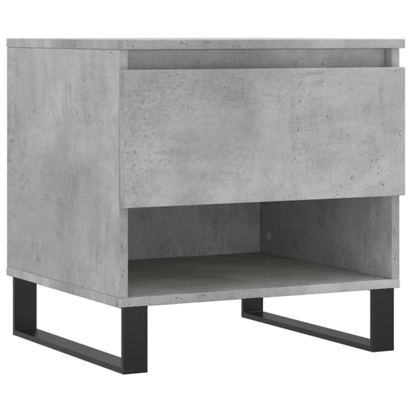 vidaXL Salongbord 2 stk betonggrå 50x46x50 cm konstruert tre