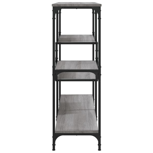 vidaXL Konsollbord grå sonoma 103x32x95 cm konstruert tre