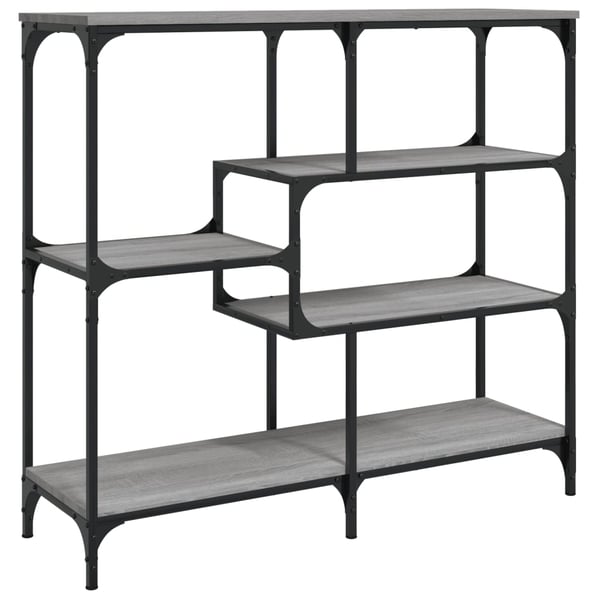 vidaXL Konsollbord grå sonoma 103x32x95 cm konstruert tre