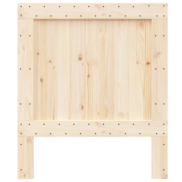 vidaXL Sengegavl 80x104 cm heltre furu