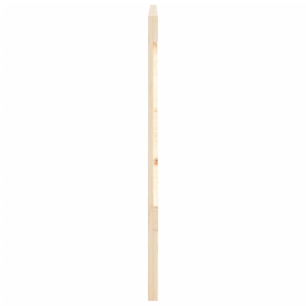 vidaXL Sengegavl 200x104 cm heltre furu