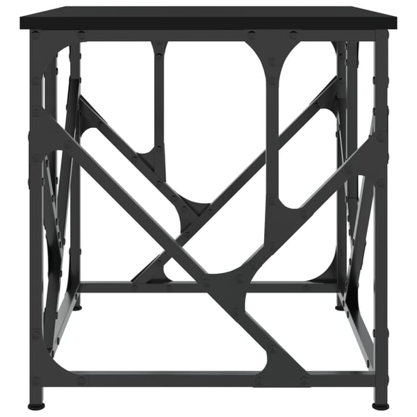 vidaXL sofabord 45x45x47,5 cm konstrueret træ sort
