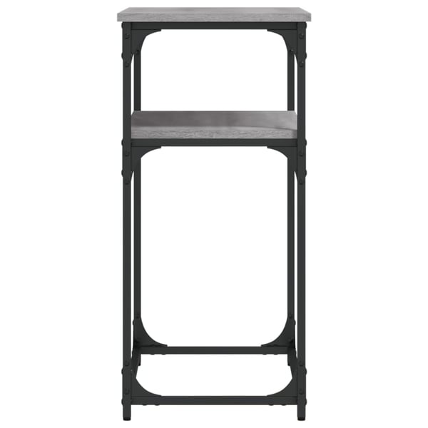 vidaXL Konsollbord grå sonoma 75x35,5x75 cm konstruert tre