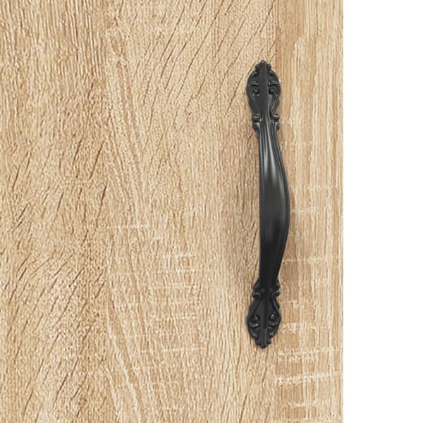 vidaXL Highboard sonoma eik 69,5x34x180 cm konstruert tre