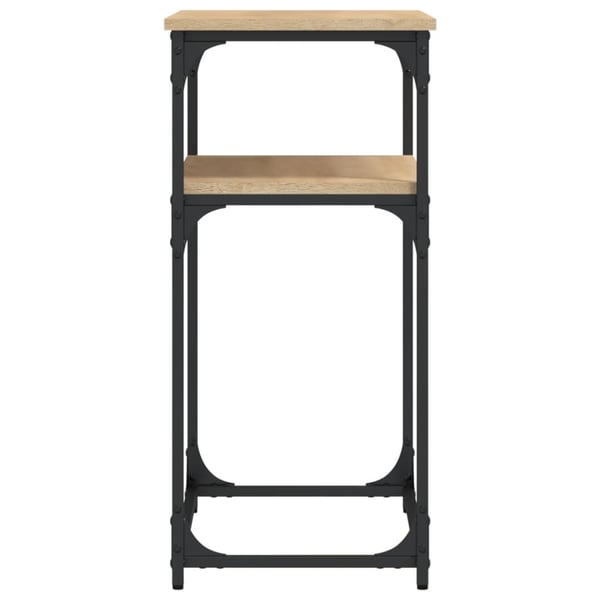 vidaXL Konsolipöytä Sonoma-tammi 75x35,5x75 cm tekninen puu