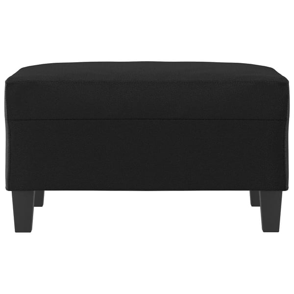 vidaXL Fotpall svart 70x55x41 cm konstläder
