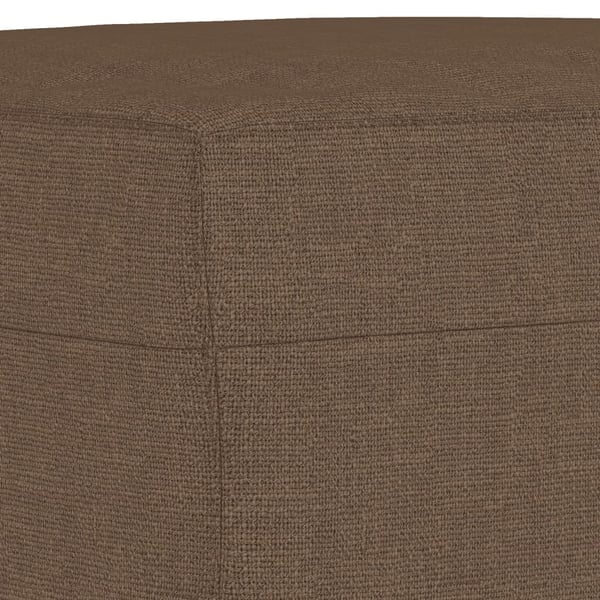 vidaXL sofasæt 3 dele med puder stof brun