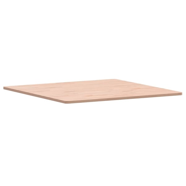 vidaXL Bordplate 80x80x1,5 cm firkantet heltre bøketre