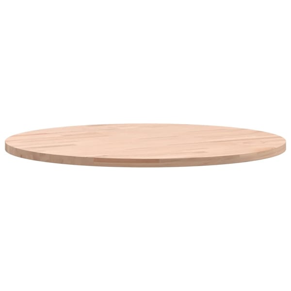vidaXL Pöytälevy Ø50x1,5 cm pyöreä täysi pyökki