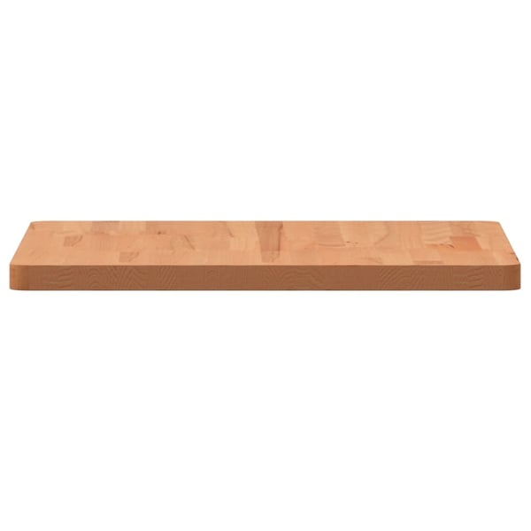 vidaXL Bordplate 50x50x2,5 cm firkantet heltre bøketre