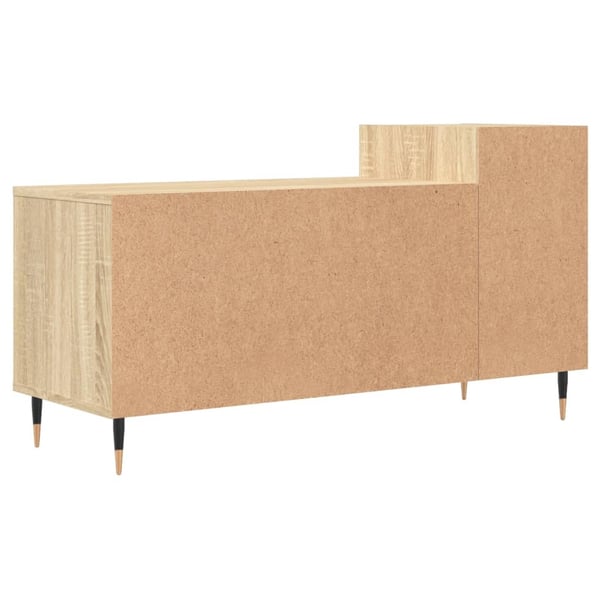 vidaXL TV-benk sonoma eik 100x35x55 cm konstruert tre