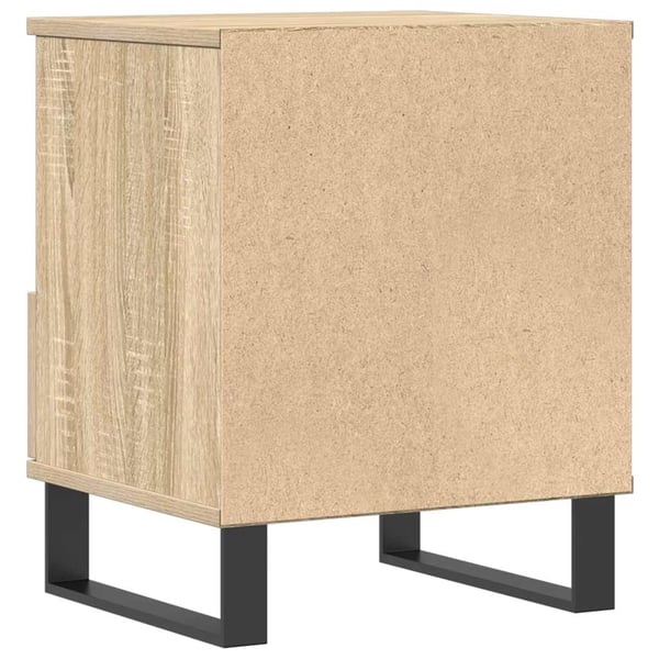 vidaXL Nattbord 2 stk sonoma eik 40x35x50 cm konstruert tre
