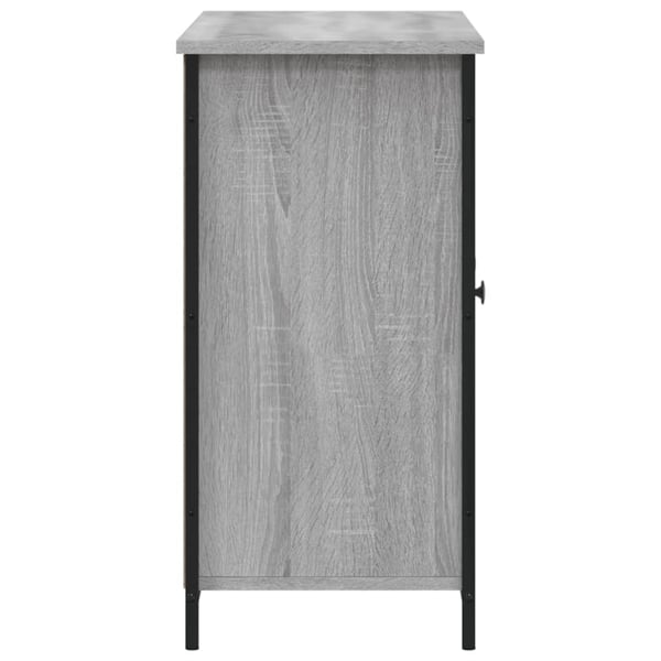 vidaXL Skjenk grå sonoma 100x35x70 cm konstruert tre