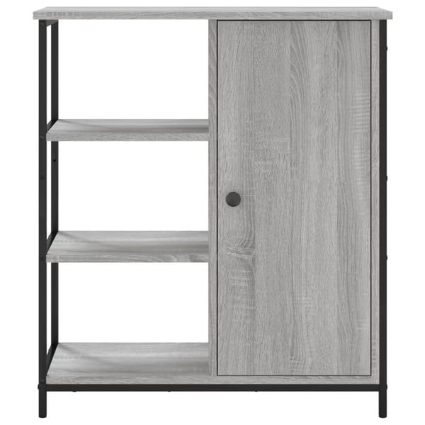 vidaXL Senkki harmaa Sonoma 70x30x80 cm tekninen puu