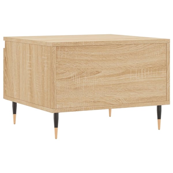 vidaXL Salongbord 2 stk sonoma eik 50x46x35 cm konstruert tre