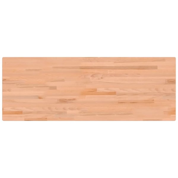 vidaXL Bordplate 150x55x2,5 cm heltre bøketre