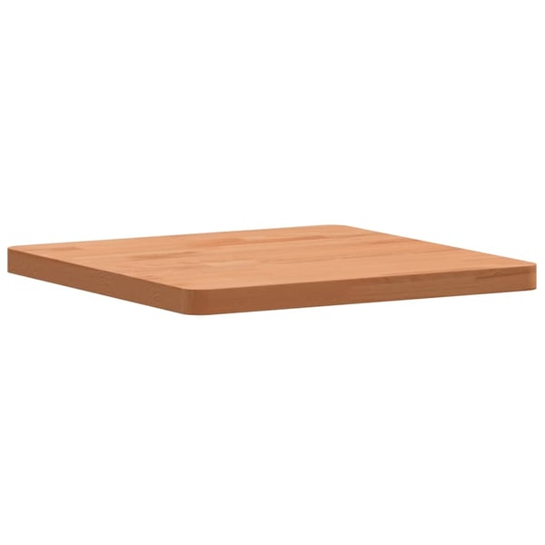 vidaXL Bordplate 40x40x2,5 cm firkantet heltre bøketre