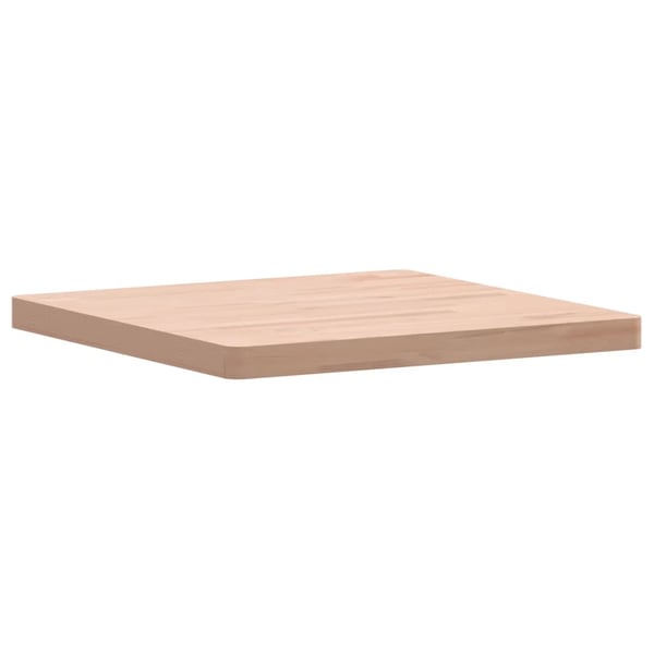 vidaXL Bordplate 60x60x4 cm firkantet heltre bøketre