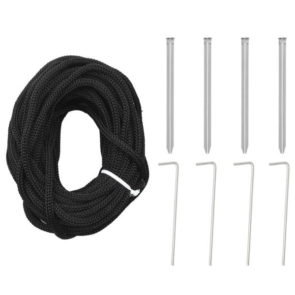 vidaXL LED Juletre 1544 LEDs Kald Hvit 500 cm