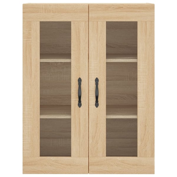 vidaXL Highboard sonoma eik 69,5x34x180 cm konstruert tre