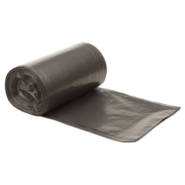 vidaXL affaldsposer 250 stk. 35 l sort