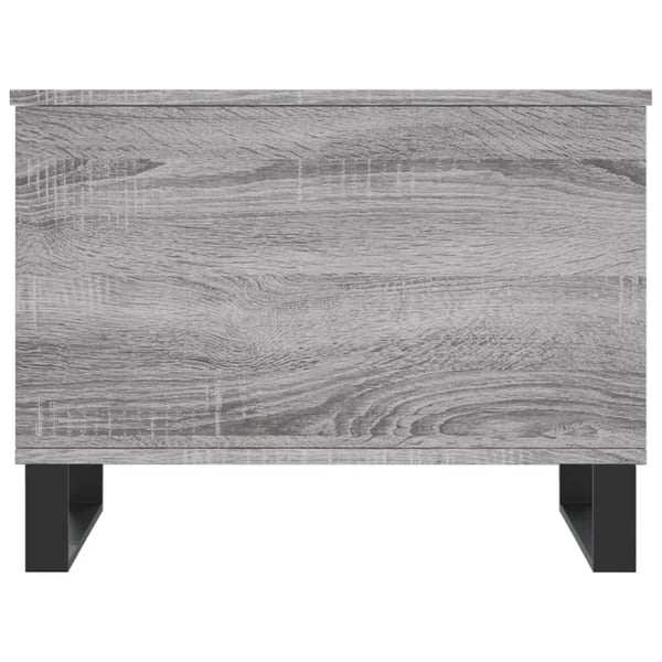 vidaXL sofabord 60x44,5x45 cm konstrueret træ Grå sonoma-eg