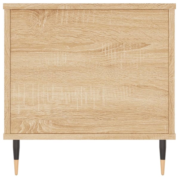 vidaXL Salongbord sonoma eik 90x44,5x45 cm konstruert tre