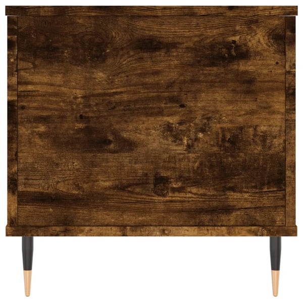 vidaXL sofabord 90x44,5x45 cm konstrueret træ røget egetræsfarve