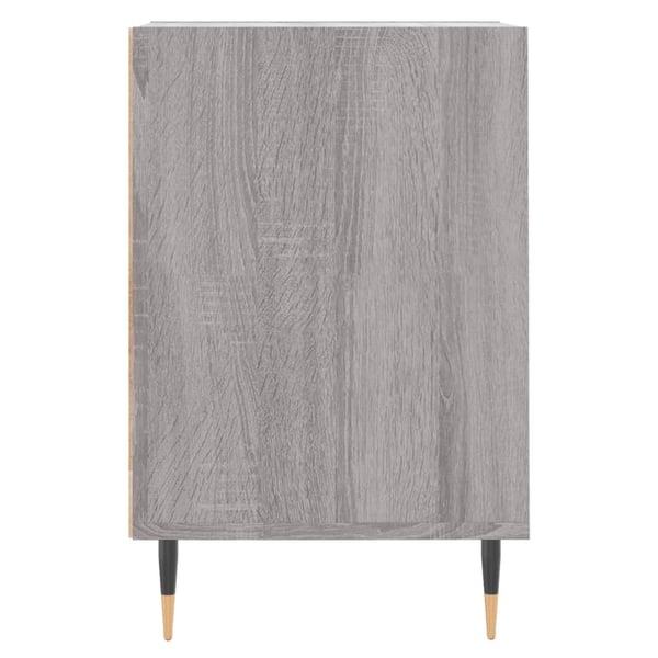 vidaXL TV-benk grå sonoma 160x35x55 cm konstruert tre