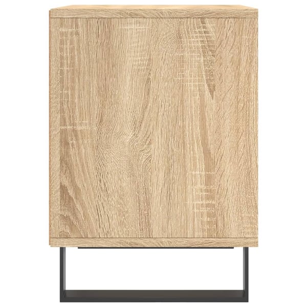 vidaXL Nattbord 2 stk sonoma eik 40x35x50 cm konstruert tre