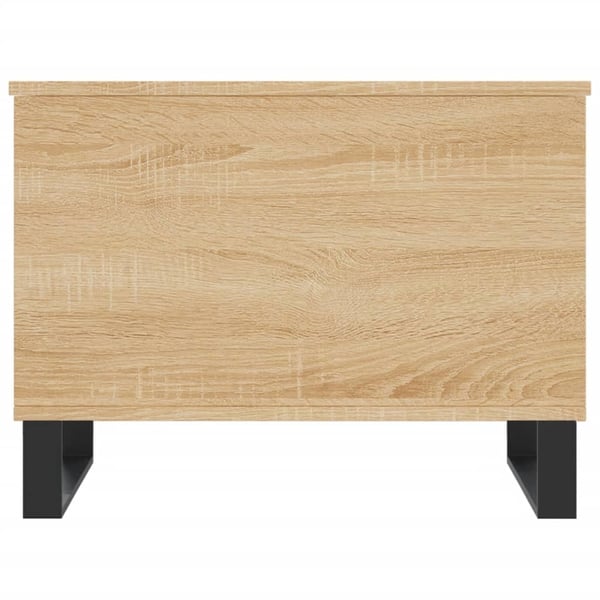 vidaXL Salongbord sonoma eik 60x44,5x45 cm konstruert tre
