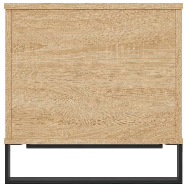 vidaXL Salongbord sonoma eik 60x44,5x45 cm konstruert tre