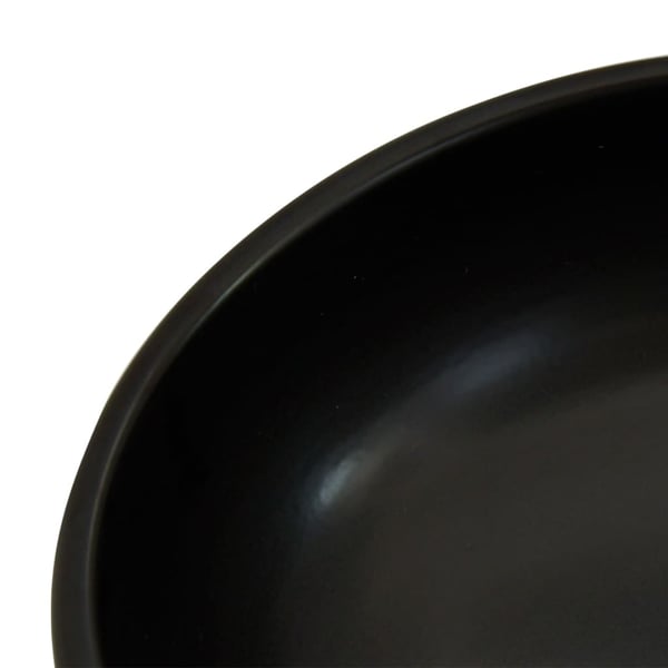 vidaXL håndvask til bordplade Φ41x14 cm rund keramik flerfarvet