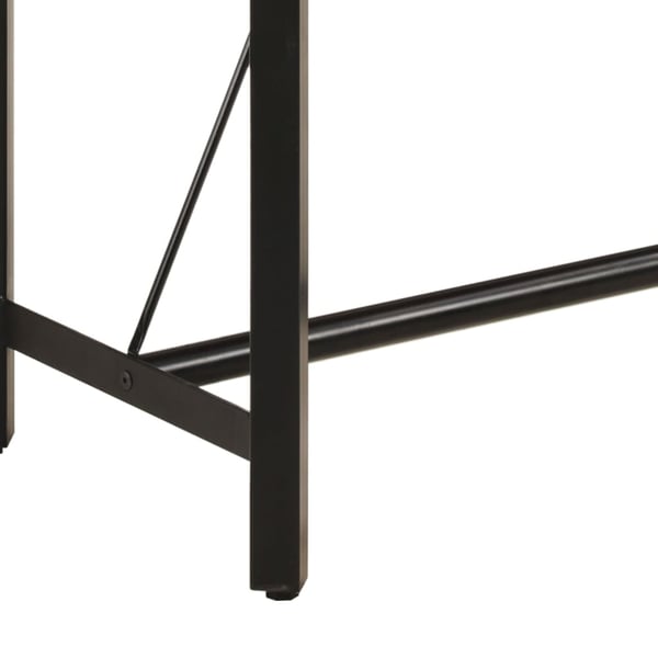 vidaXL Barbord 180x70x107 cm heltre mango og jern