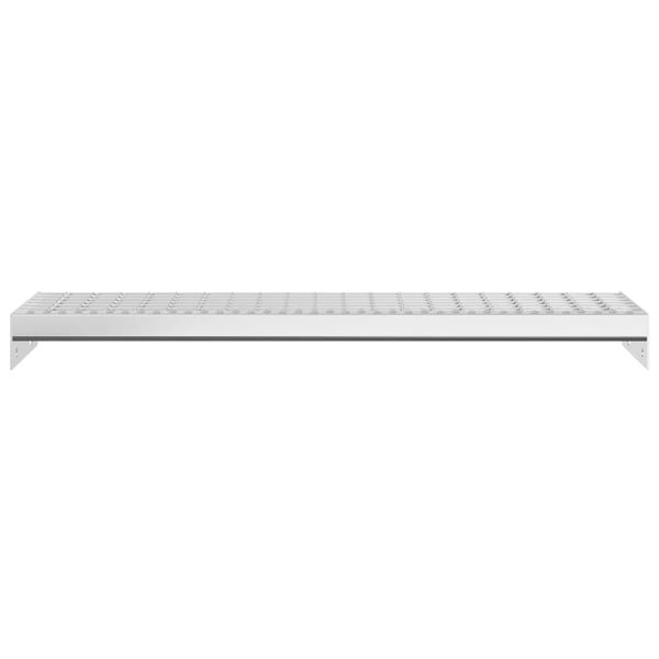 vidaXL Gittertrinn 80x24x7 cm galvanisert stål