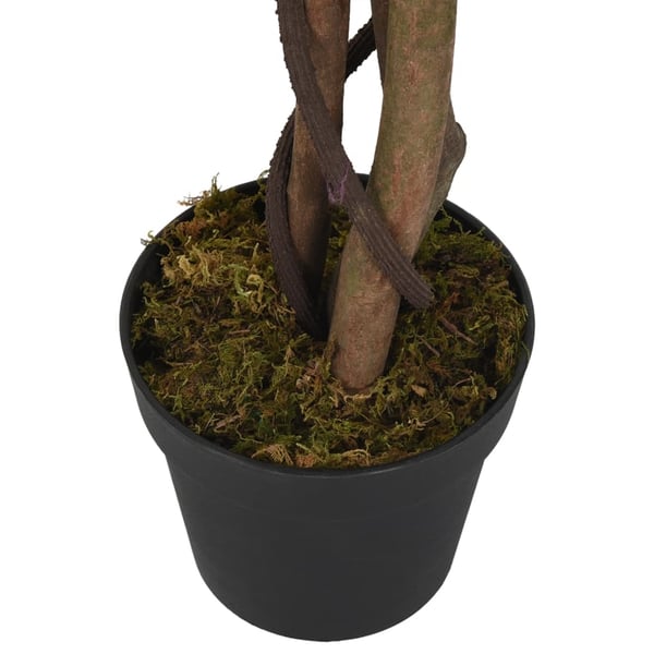 vidaXL Tekokasvi vaahtera 336 lehteä 120 cm vihreä