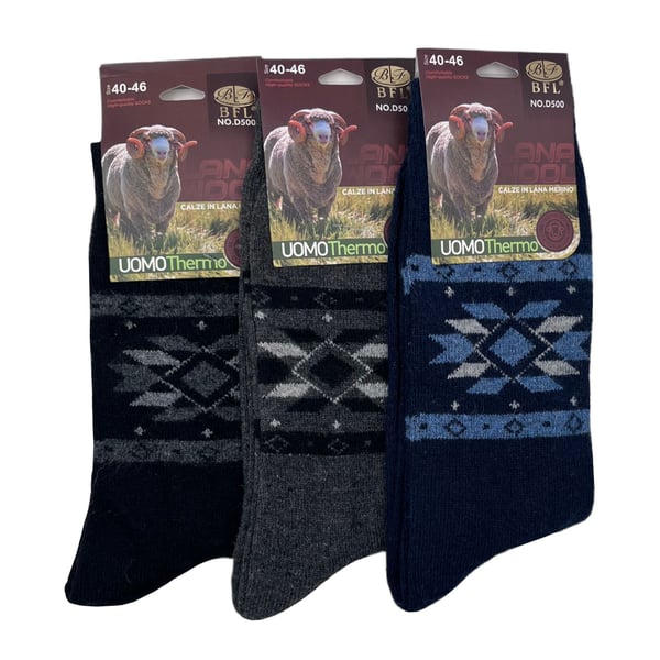 Ullstrumpa 12 pack, HERR 40-46