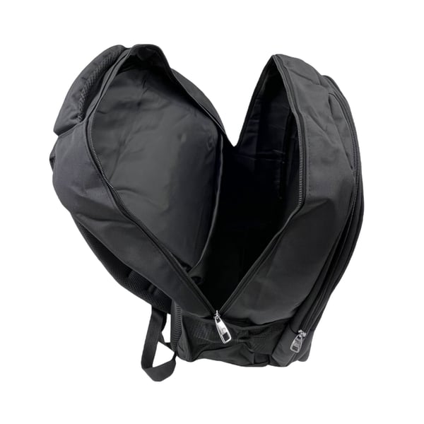 Ryggsäck nylon, svart