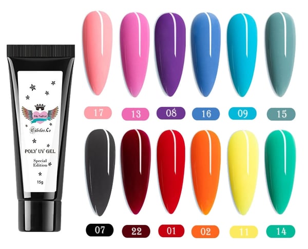 Polygel Naglar - Akrylgel Special Edition