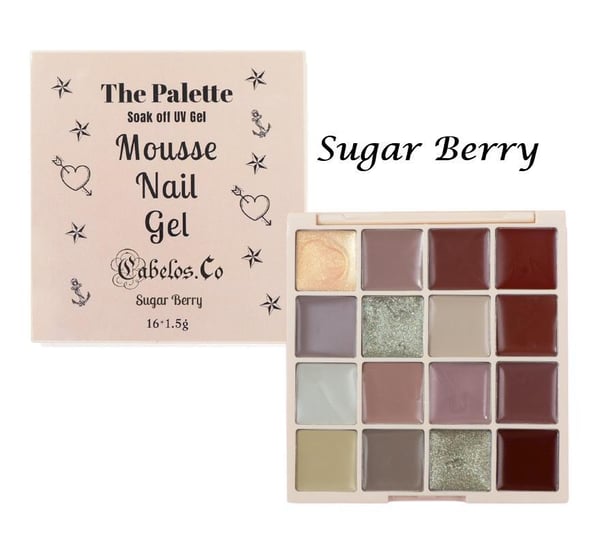 Gel Nagellack Palett – Mousse UV Gellack
