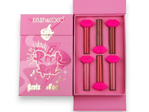 Lipgloss Set - 6 st Läppglans