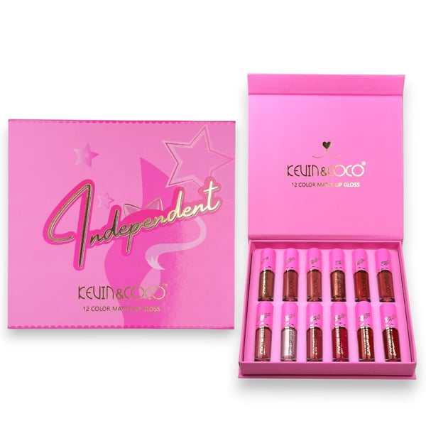 Halloween Smink Lipgloss Set 12 Pack Läppstift