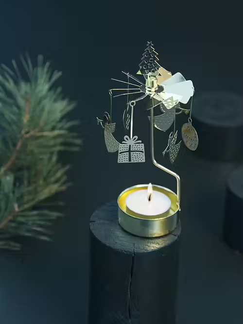 Änglaspel Juldeco Guld