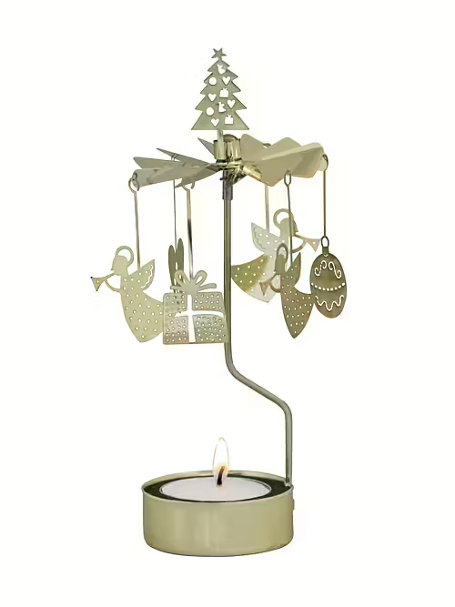 Englespil Julepynt Guld