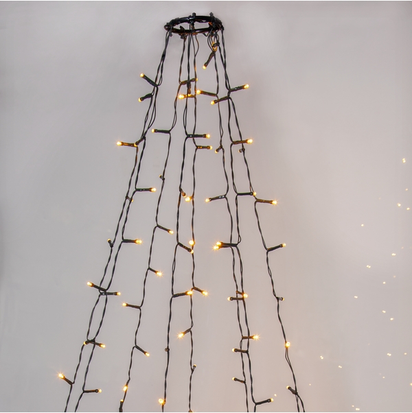 Joulukuusen valosarja LED Golden Warm White