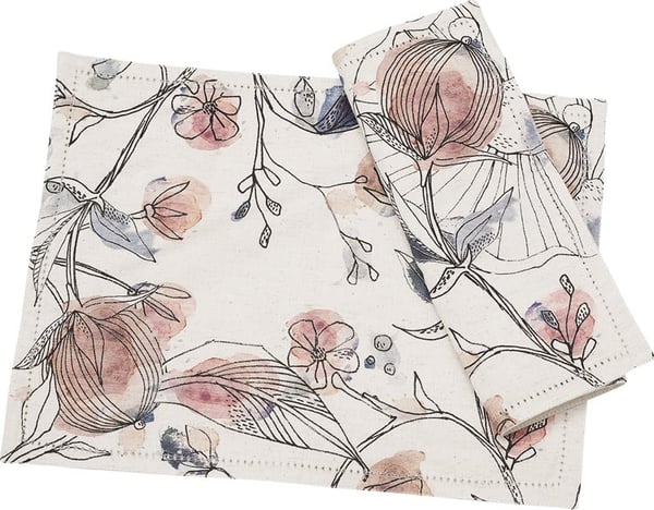 Hanami Pöytätabletti 2 kpl 44x33cm