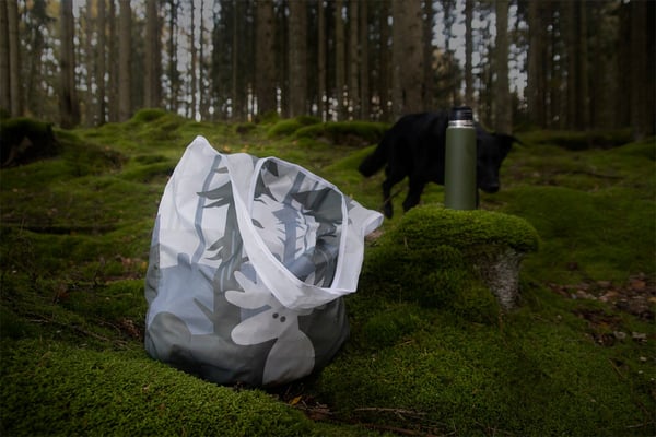 Ostoskassi / laukku Hirvi metsässä