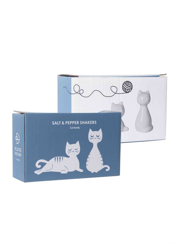 Salt &amp; Peppar Katt familj 2-pack
