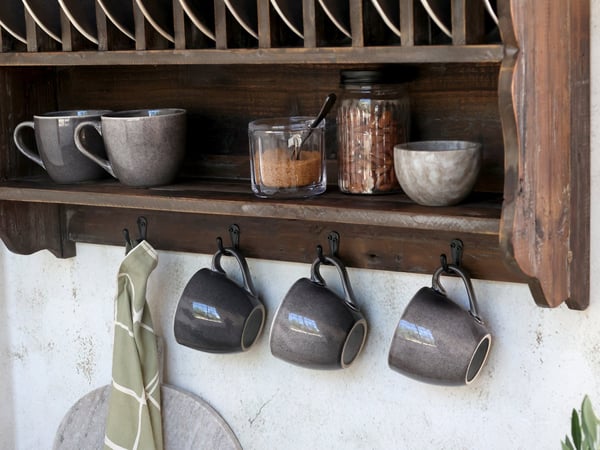 Lautashylly koukuilla Chic Antique